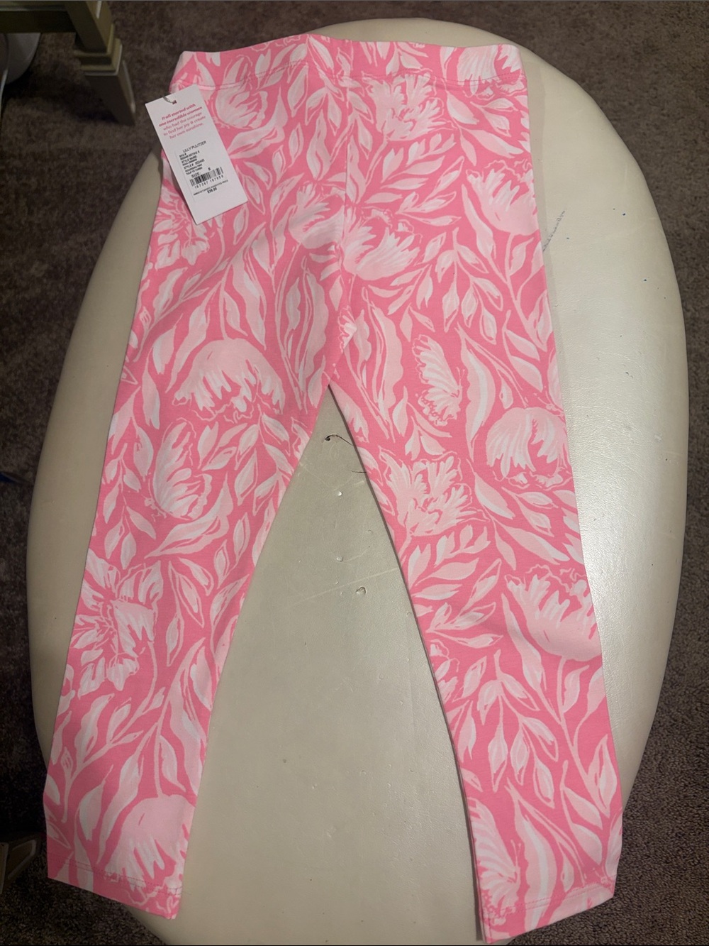 NWT Lilly Pulitzer Girl’s pants - Small - 4T/5T